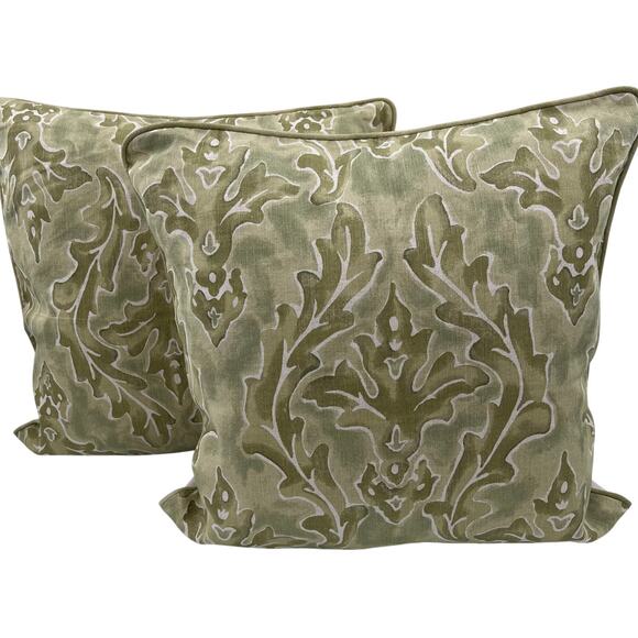 Restoration Hardware Other - NWOT Restoration Hardware 19” square linen throw pillows - Set of 2